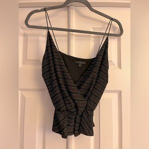 NWOT A Love Like You Sparkle V-Neck Top, Size S